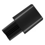 Electromobile Phone Charger USB Converter Plug Current: 2.1A (Black)