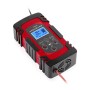 DEMUDA DC-80 Car Battery Charger 12V/24V Intelligent Pulse Repair Type Lead-acid Battery, Plug Type:AU Plug(Red)