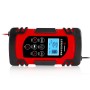 DEMUDA DC-80 Car Battery Charger 12V/24V Intelligent Pulse Repair Type Lead-acid Battery, Plug Type:AU Plug(Red)