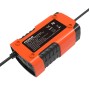 FOXSUR 2A / 6V / 12V Car / Motorcycle 3-stage Full Smart Battery Charger, Plug Type:UK Plug(Red)