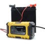 Foxsur 6A 12V Мотоцикл / автомобиль Smart Acter Acterger, Тип плагина: US Plug (Yellow)