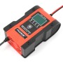 FOXSUR 12V-24V Car Motorcycle Repair Battery Charger AGM Charger Color:Red(UK Plug)