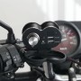 CS-834A1 Многофункциональный мотоцикл водонепроницаемый алюминиевый сплав Мобильный телефон с двойным USB-зарядным устройством зажигалка с цифровым выключателем дисплея (черный)
