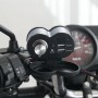 CS-834A3 Многофункциональный мотоцикл водонепроницаемый алюминиевый сплав Мобильный телефон с двойным USB-зарядным устройством зажигалка с цифровым выключателем дисплея (серый)