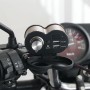 CS-834A4 Многофункциональный мотоцикл водонепроницаемые алюминиевые сплавы Мобильный телефон с двойным USB-зарядным устройством зажигалка с цифровым выключателем дисплея (золото)