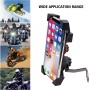 CS-513E1 12V 2A Motorcycle Scalable Mobile Phone USB Charger Holder, Rearview Mirror Version