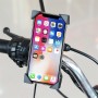 CS-513D1 12V 2A Motorcycle Scalable Mobile Phone USB Charger Holder, Tap Handle Version