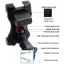 CS-513D1 12V 2A Motorcycle Scalable Mobile Phone USB Charger Holder, Tap Handle Version