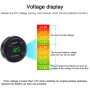 Водонепроницаемый мотоцикл 12-24 В 2.1A Двойной USB-адаптер зарядного устройства + вольтметр (зеленый свет)