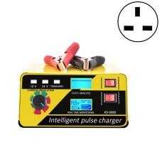 KD-908D Lead-Acid Battery Intelligent Repair Charger Car Battery Charger UK Plug