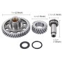 3 PCS Motorcycle Stainless Steel Engine Camshaft for CG125