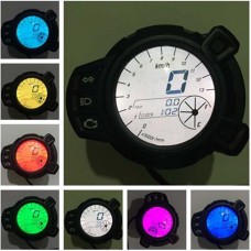 B2909 12V Motorcycle Modified Colorful Screen Instrument for BWS/RXM