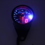 3 in 1 Universal Waterproof Motorcycle LED Backlight Odometer Speedometer Gearmeter, DC 12V