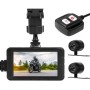 SE100 3 inches HD 1080P Video Motorcycle DVR, Support TF Card /  WiFi / GPS / Loop Recording, with Remote Control