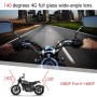 SE100 3 inches HD 1080P Video Motorcycle DVR, Support TF Card /  WiFi / GPS / Loop Recording, with Remote Control