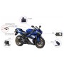 SE300 3 inch Full HD 1080P Video Motorcycle DVR, Support TF Card / Loop Recording / G-sensor