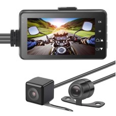 MT-80 3,0 дюйма 140 градусов широкоугольный HD Video Motorcycle Dual Camera DVR, поддержка TF-карта (максимум 32 ГБ)