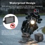 MT-80 3.0 inch 140 Degrees Wide Angle HD Video Motorcycle Dual  Camera DVR, Support TF Card (32GB Max)