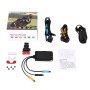 MT-80 3.0 inch 140 Degrees Wide Angle HD Video Motorcycle Dual  Camera DVR, Support TF Card (32GB Max)