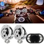 4 inch Motorcycle Waterproof Treble Surround Bluetooth Speaker Player with Colorful Light