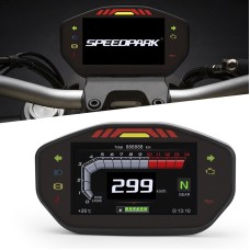 SpeedPark Motorcycle ЖК -диспетчер TFT Digital Speptomomet 14000RPMPM Motorlight Odometer для 1, 2, 4 цилиндра Meter