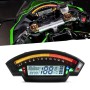 Speedpark Motorcycle LCD TFT Digital Speedometer 14000RPM 6 Gear Backlight Motorcycle Odometer for 1, 2, 4 Cylinders Meter