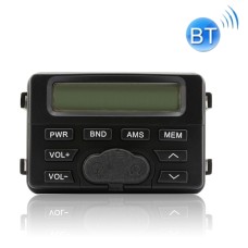 AOVEISE MT723 Motorcycle Waterproof Bluetooth Speaker Supports External MP3 Player FM Radio(Black)