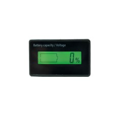 L6133 LCD Electric Motorcycle Power Display, Style: Button Rear Green Backlight