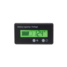 L6133 LCD Electric Motorcycle Power Display, Style: Button Front Green Backlight