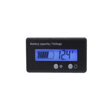L6133 LCD Electric Motorcycle Power Display, Style: Button Front Blue Backlight