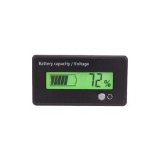 L6133 LCD Electric Motorcycle Power Display, Style: Single Button Green Backlight