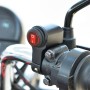 Мотоцикл Фары Внешний светлый водонепроницаемый алюминиевый сплав Одиночные вспышки с индикатором света