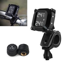 Universal Motorcycle Wireless High Precision TPMS Tire Pressure Alarm System External Tire Monitor