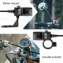 Dual USB Port 12V Waterproof Motorbike Motorcycle Handlebar Charger 5V 1A/2.1A Adapter Power Supply Socket for Phone Mobile