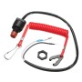Универсальная лодка Outsboard Motor Kill Spect Spect Specting Tether Tether Lanyard Motorcycle Switches
