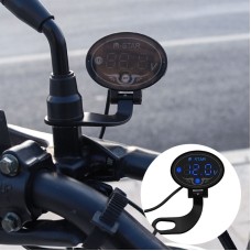 YL-M01 мониторинг напряжения мотоцикла Motorcycle Battery Meter Meter (синий)