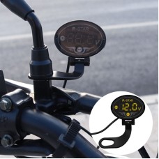 YL-M01 Motorcycle Battery Voltage Monitoring M-STAR Intelligent Voltage Meter(Gold)