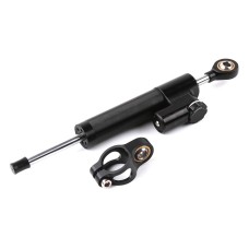 Motorcycle Handlebar Universal Shock Absorber Direction Damper Steering Stabilizer Damper Accessories(Black)