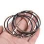 5 PCS Motorcycle Stainless Steel Piston Ring Kit for CG125