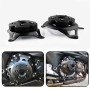 Motorcycle Anti Fall Engine Guard Cover Protective Stator for Kawasaki Z800 2013-2016 (Black)