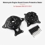 Motorcycle Anti Fall Engine Guard Cover Protective Stator for Kawasaki Z800 2013-2016 (Black)