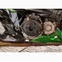 Мотоцикл Anti Fall Guard Cover Cover Stator для Kawasaki Z800 2013-2016 (черный)