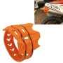 MB-TP093 Universal Motorcycle Exhaust System Escape Muffler Silencer Protector Guard (Orange)