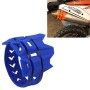 MB-TP093 Universal Motorcycle Exhaust System Escape Muffler Silencer Protector Guard (Blue)