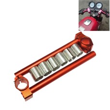 Motorcycle Modification Accessories CNC Handle Bar Grips Set(Orange)