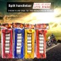 Motorcycle Modification Accessories CNC Handle Bar Grips Set(Orange)