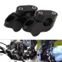 7/8 inch 22mm ATV Dirt Bike Motocross Handlebar Heightening Code Handlebar Risers With Clamps