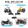 CS-095C1 Multi-function Motorcycle Modified Adjustable Temperature Electric Heating Hand Cover Heated Grip Handlebar, Support 5 Gear Adjustion