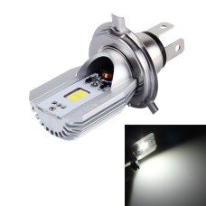 H4 12W 800lm 6000K COB LEDs Motorcycle Headlight Lamp, DC 6-80V (White Light)