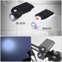 3W 240LM USB Solar Energy Мотоцикл / велосипедный передний свет (черный)